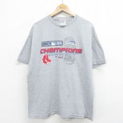 00s 半袖Tシャツ ボストンレッドソックス グレー霜降り XL | 古着