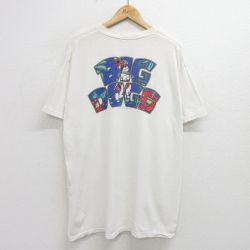 ビッグドッグス 90s 半袖Tシャツ ビッグロゴ ホワイト XL | 古着