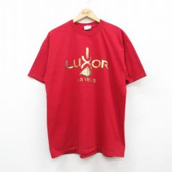 00s 半袖Tシャツ ラスベガス レッド XL | 古着