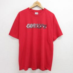 00s 半袖Tシャツ GRANDPA レッド XL | 古着