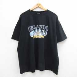 【50%OFF】00s 半袖Tシャツ イルカ ブラック XL | 古着