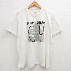 90s 半袖Tシャツ BODY WRAP CITY ホワイト XL | 古着