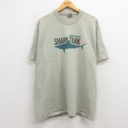ヘインズ 00s 半袖Tシャツ SHARF TANK グリーン XL | 古着