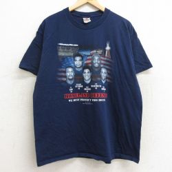 XL★古着 フルーツオブザルーム 半袖 ビンテージ Tシャツ メンズ 00年代 00s NFL ニューイングランドペイトリオッツ タイロー テディブルースキー 大きいサイズ コットン クルーネック 紺 ネイビー アメフト スーパーボウル 24aug08 中古