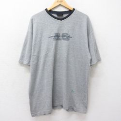 ジャンスポーツ 00s 半袖Tシャツ ASSUMPTION グレー XL | 古着