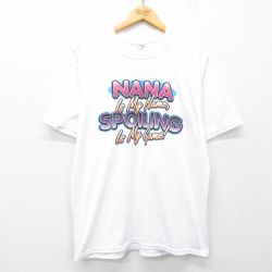 00s 半袖Tシャツ NANA ホワイト XL | 古着