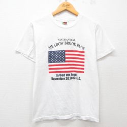 【50%OFF】フルーツオブザルーム 00s 半袖Tシャツ RUN ホワイト XS | 古着