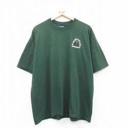 XL★古着 ジャージーズ 半袖 ビンテージ Tシャツ メンズ 00年代 00s Darbys Pub 大きいサイズ クルーネック 緑 グリーン 25apr05 中古
