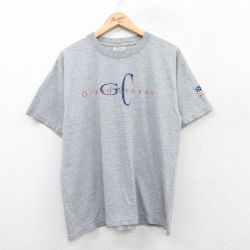 XL★古着 半袖 ビンテージ Tシャツ メンズ 00年代 00s グランドキャニオン コットン クルーネック グレー 霜降り 25apr07 中古
