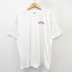 XL★古着 半袖 ビンテージ Tシャツ メンズ 00年代 00s ジャマイカラム 大きいサイズ コットン クルーネック 白 ホワイト 25apr07 中古