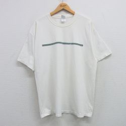 XL★古着 半袖 ビンテージ Tシャツ メンズ 00年代 00s ケープコッド 大きいサイズ コットン クルーネック 白 ホワイト 25apr08 中古