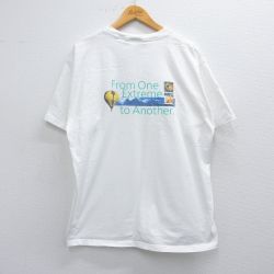 フルーツオブザルーム 00s 半袖Tシャツ 気球赤ちゃん ホワイト L | 古着