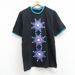 L★古着 フルーツオブザルーム半袖 ビンテージ Tシャツ メンズ 90年代 90s コットン クルーネック USA製 黒 ブラック 25apr15 中古 半袖