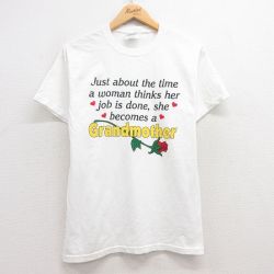 ヘインズ 00s 半袖Tシャツ グランドマザー ホワイト M | 古着