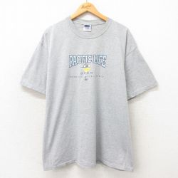 【50%OFF】フィラ 00s 半袖Tシャツ クジラ グレー XL | 古着