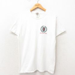 【20%OFF】M★古着 フルーツオブザルーム 半袖 ビンテージ Tシャツ メンズ 00年代 00s BIG RED ONE コットン クルーネック 白 ホワイト 25apr23 中古