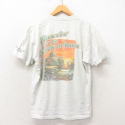 XL★古着 半袖 ビンテージ Tシャツ メンズ 00年代 00s ハンター クルーネック グレー 霜降り 25apr23 中古