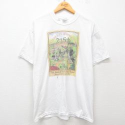 【50%OFF】L★古着 ジャージーズ 半袖 ビンテージ Tシャツ メンズ 00年代 00s マサチューセッツ クルーネック 白 ホワイト 25apr23 中古