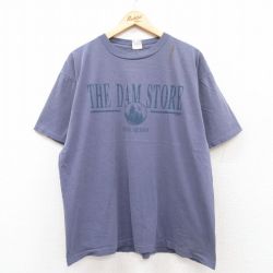 90s 半袖Tシャツ THE DAM STORE グレー XL | 古着