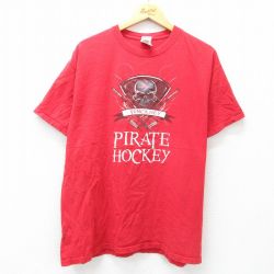 【50%OFF】フルーツオブザルーム 00s 半袖Tシャツ スカル レッド XL | 古着
