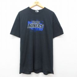 00s 半袖Tシャツ WE ARE MINES ブラック XL | 古着