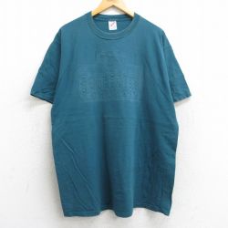ジャージーズ 90s 半袖Tシャツ ロチェスター ニューヨーク グリーン XL | 古着