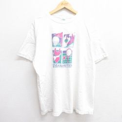 90s 半袖Tシャツ テニス ホワイト XL | 古着