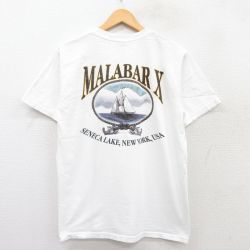 【50%OFF】00s 半袖Tシャツ ヨット ホワイト L | 古着