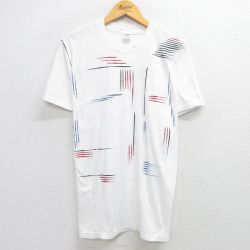 L★古着 ヘインズ Hanes 半袖 ビンテージ Tシャツ メンズ 80年代 80s コットン クルーネック USA製 白 ホワイト 25may30 中古