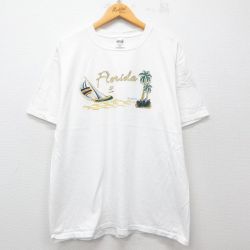 【50%OFF】00s 半袖Tシャツ フロリダ ホワイト XL | 古着