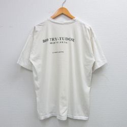 半袖Tシャツ TRY TUDOR ホワイト XL | 古着