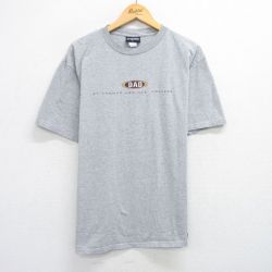 XL★古着 ジャンスポーツ 半袖 ビンテージ Tシャツ メンズ 00年代 00s セントトーマスアクィナス クルーネック グレー 霜降り 25jun04 中古