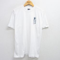 L★古着 フルーツオブザルーム 半袖 ビンテージ Tシャツ メンズ 90年代 90s 犬 クルーネック USA製 白 ホワイト 25jun04 中古