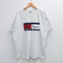 ヘインズ 00s 半袖Tシャツ ラスベガス ホワイト XL | 古着