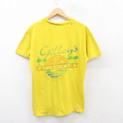 90s 半袖Tシャツ gilleys イエロー XL | 古着