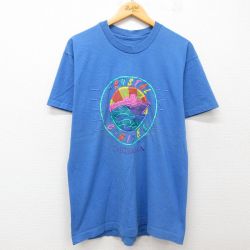 90s 半袖Tシャツ CRYSTAL CRUISES ネイビー L | 古着