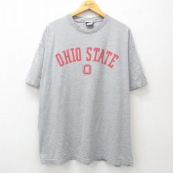 00s 半袖Tシャツ オハイオステート グレー霜降り XL | 古着
