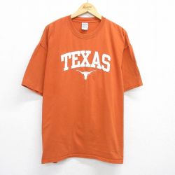 テキサス ロングホーン 00s 半袖Tシャツ ブラウン XL | 古着