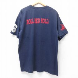 00s 半袖Tシャツ THE OFFICE カージナルス ネイビー XL | 古着