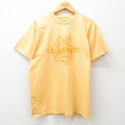 90s 半袖Tシャツ セントバーツ イエロー L | 古着