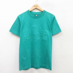 スクリーンスターズ 80s 半袖Tシャツ バージニアビーチ グリーン S | 古着
