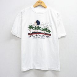 00s 半袖Tシャツ St Maarten ホワイト XL | 古着