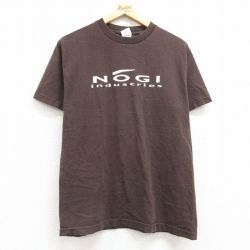 00s 半袖Tシャツ NOGI ブラウン M | 古着