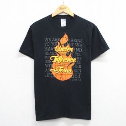 L★古着 ジャージーズ 半袖 ビンテージ Tシャツ メンズ 00年代 00s Under クルーネック 黒 ブラック 25jul23 中古