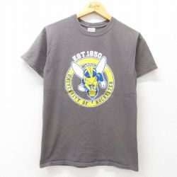 S★古着 半袖 ビンテージ Tシャツ メンズ 00年代 00s ROCHESTER コットン クルーネック 濃グレー 25jul23 中古