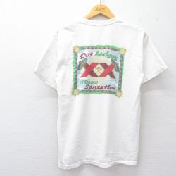 【50%OFF】00s 半袖Tシャツ ドスエキスビール ホワイト L | 古着