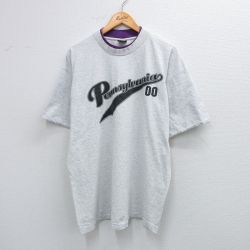 90s 半袖Tシャツ ペンシルベニア グレー XL | 古着