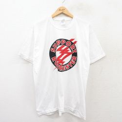 XL★古着 半袖 ビンテージ Tシャツ メンズ 00年代 00s ROCHESTER クルーネック 白 ホワイト 25jul28 中古