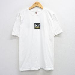 XL★古着 フルーツオブザルーム 半袖 ビンテージ Tシャツ メンズ 00年代 00s KB HOME コットン クルーネック 白 ホワイト 25jul28 中古