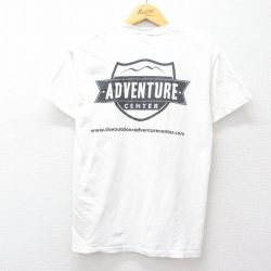 00s 半袖Tシャツ ADVENTURE ホワイト S | 古着